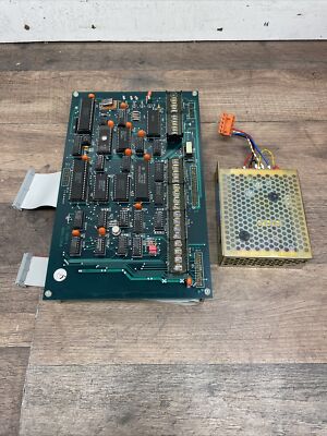 Vintage 8085 Microprocessor Board circa 1989 w/ Power Supply