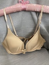 Secret Treasures Bra Nude Size 36B Wireless Back Closure Style 52469