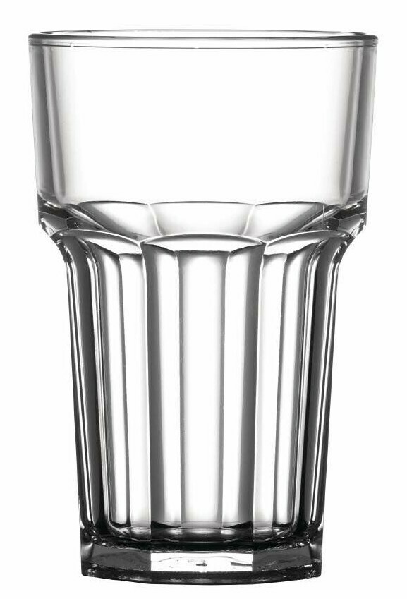 Polycarbonate Half Pint Glasses BBP Elite Remedy Tumbler 10oz CE Pack of 4