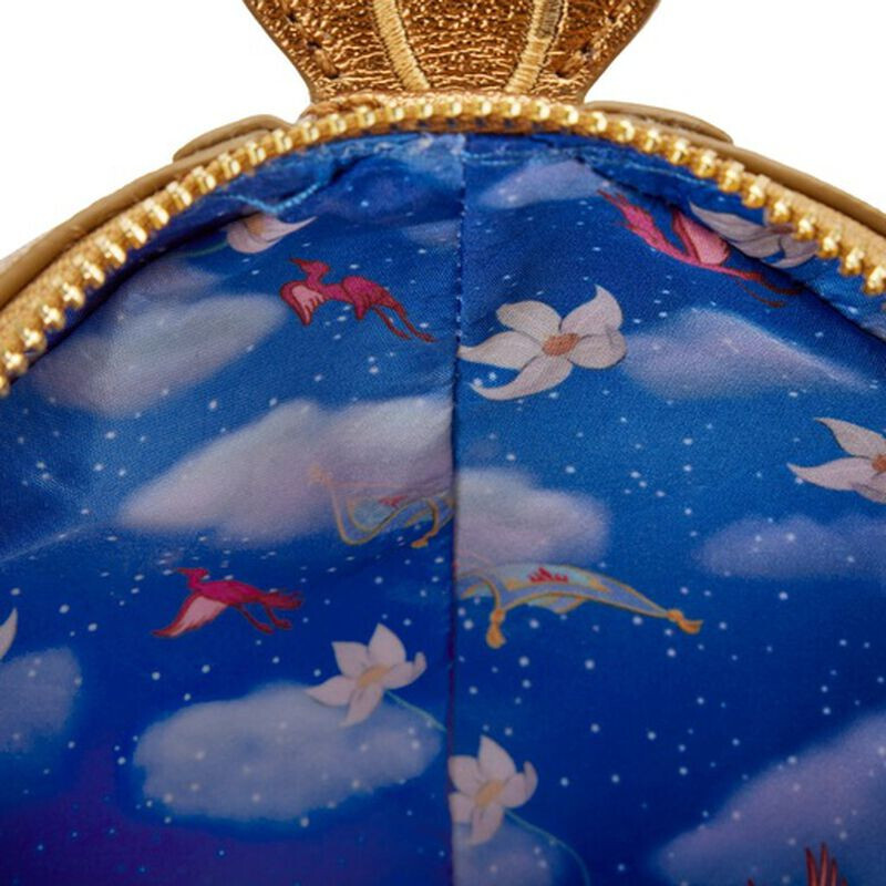 Disney Loungefly Stitch Shoppe Aladdin Genie Lamp Crossbody NWT​ Disney Loungefly Stitch Shoppe Aladdin Genie Lamp Crossbody  main image 4