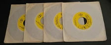 A Treasury Of Christmas Songs 45 RPM (4) Records Good Condition