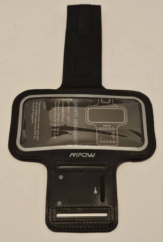 Cell Phone Exercise Armband Case holds variety of phones. Sportsband 14X7 Cm - Image 2 of 4