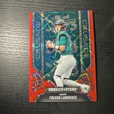 2023 Panini Rookies & Stars - Trevor Lawrence Crusade Red Longevity Prizm CR-14