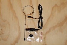 Black Single Earhook Headset Microphone for Shure Wireless-TA4F 4pin mini XLR
