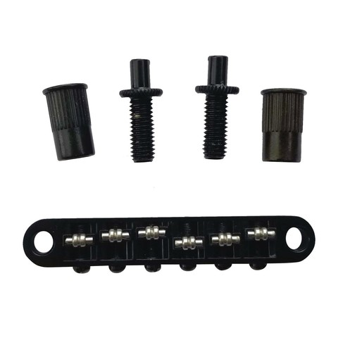 Tune-O-Matic Bridge w/ Roller Saddles for Epiphone Les Paul, SG, ES, Dot - Picture 7 of 21