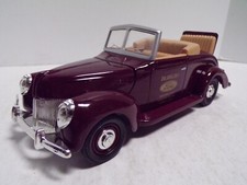 New York World's Fair 1940 Ford Convertible Diecast Bank Eastwood - 020724JET3