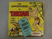 Super 8 mm Adventurs of Tarzan in the jungel Super 8 b/w Silent Film