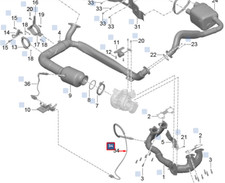 PORSCHE 718 BOXSTER 982 Lambdasondensensor rechts 9A260618304 NEU Original