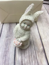 Snowbunnies - A Basket Of Cheer,  Open Box Excellent Condition