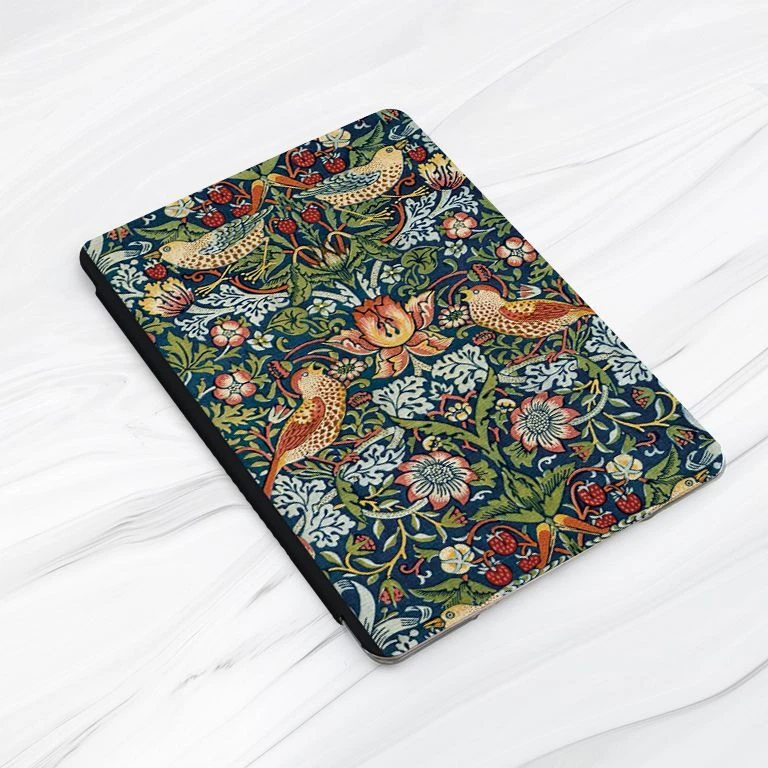 Capa Strawberry Thief William Morris para iPad 10.2 Air 4 5 Pro 9.7 11 12.9 Mini - Imagem 3 de 4