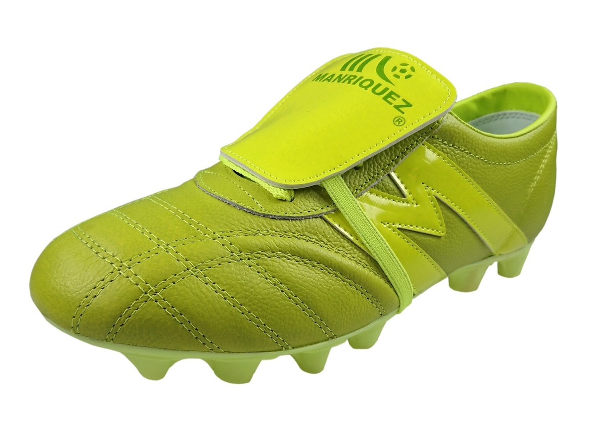 Soccer Cleats Manriquez MID SX Total Green Genuine Leather | eBay