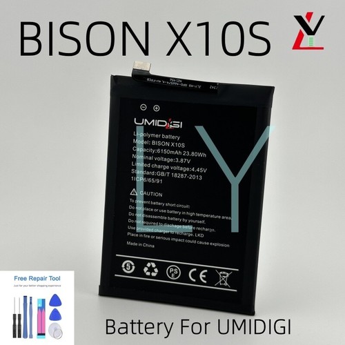 Batterie haute qualité 6150MAH 3.87V 23.80WH pour UMIDIGI BISON X10S 1ICP6/65/91 - Photo 6 sur 13