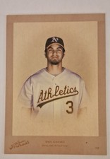 2005 Donruss Studio - Portraits Diamond Kings Eric Chavez #SP-3 Black & White...
