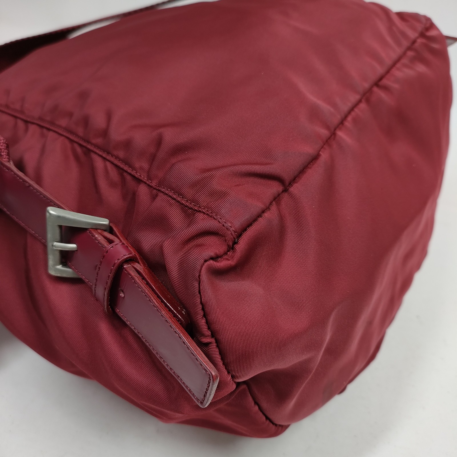 Prada BackPack Bag Red Nylon 458564 - image 6