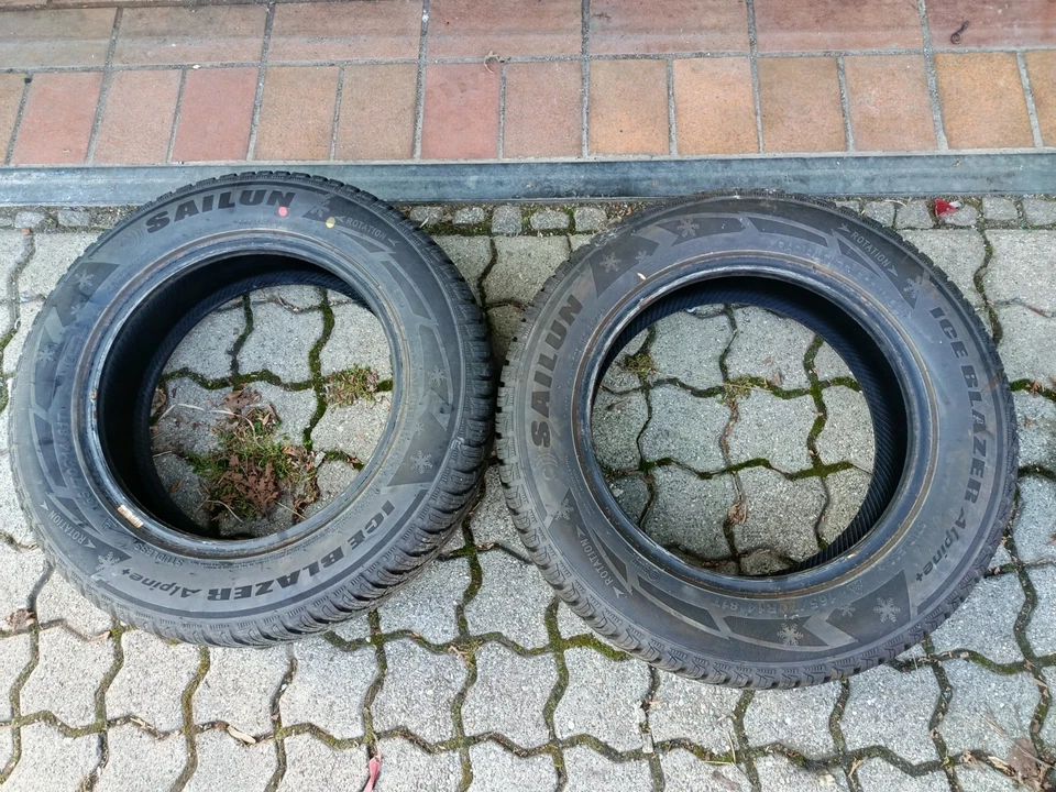 2x Winterreifen Sailun 165/70 R14 81T Ice Blazer Alpine + Plus Winter Reifen - Bild 2 von 4