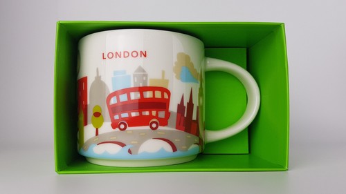 Starbucks Tasse Mug You Are Here 14 fl oz England 🇬🇧 GB UK NEU Auswahl - Bild 29 von 43