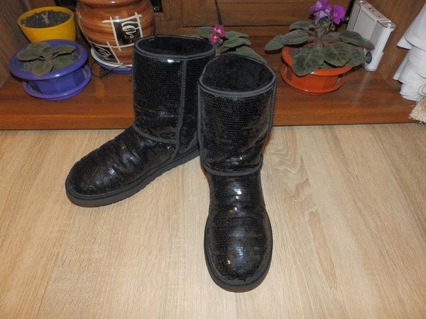 Women UGG Boots Black 41