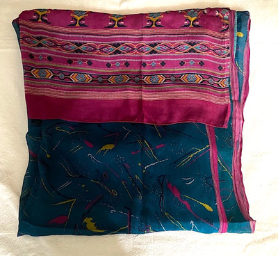 100% Pure Silk Vintage Indian Sari Saree