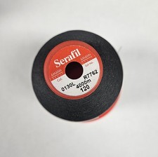 AMANN SERAFIL THREAD 120 4000M, WATER REPELLENT THREAD Color 0130L Dk Grey