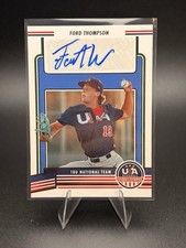 Ford Thompson 2023 Panini USA Baseball Stars & Stripes Autograph Auto
