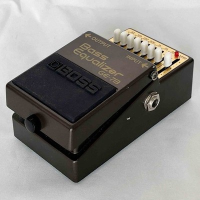 BOSS Bass Equalizer GE-7B ［電源MOD］ BOSS GE-7B Bass Equalizer 1987 W/Box Guitar Effect Pedal Made in