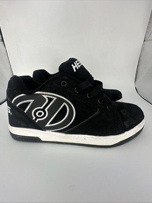 Heelys Propel 2.0 Black White Skate Shoes Sneaker Men's Size 7 NO WHEELS 770362