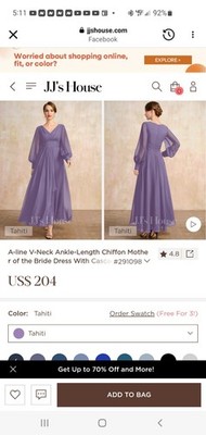 Mother Of The Bride Dress - Tahiti Color Size 18w