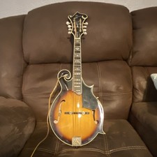 Gibson F-Style Mandolin 8-String Sunburst Brown Right-Handed w/ Hard Case