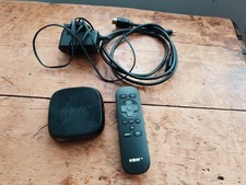 Now TV Box 4201UK Streaming Roku Powered Blac With Power Plug, Remote & Scart.
