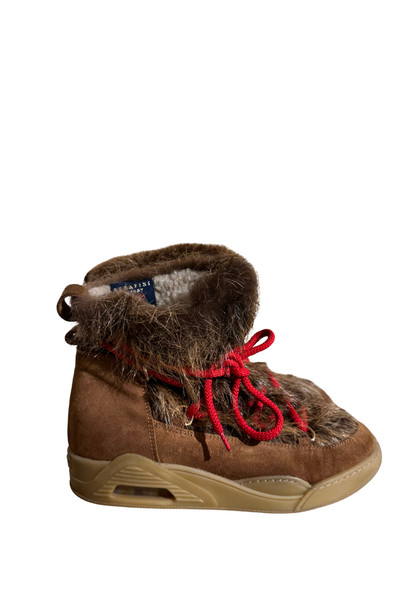 Botas forradas de borreguillo y camara de aire de Serafini