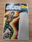 Hawk Commander GI Joe Figure Board File Card Vintage Accessory