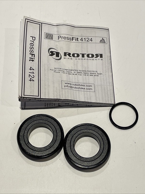 ROTOR BOTTOM BRACKET PRESSFIT 4124 STEEL BB86 ROAD - BB89 & BB92 MTB