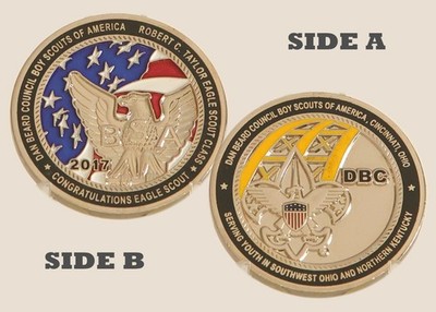 Dan Beard Council Eagle Scout 2017 Challenge Coin 1#8