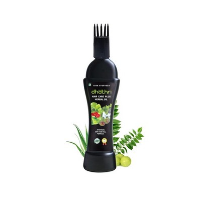 Dhathri Hair Care Plus Herbal Oil| 3-in-1 Ayurvedic Hair Oil for Hair Growth