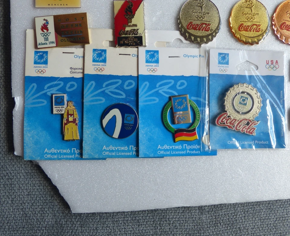 43 Coca Cola Pin Set Olympic Games Sydney Olympiade Olympische Sommerspiele - Bild 3 von 4