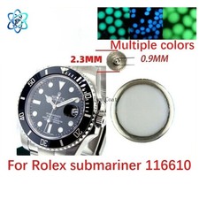 PEARL PIP DOT BEZEL INSERT ROLEX SUBMARINER 16800 16808 16610 16813 Fast Ship