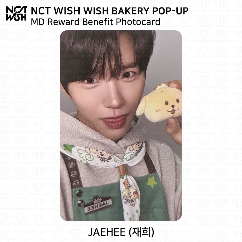 NCT WISH Wish Bakery POP-UP Benefit Photocard Random Capsule Goods