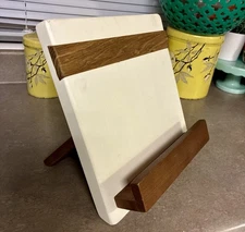 ETU Home iPad Cookbook Holder Wood Sturdy Heavy Duty