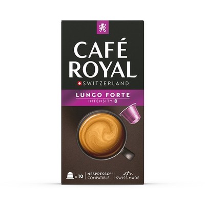 Café Royal Lungo Forte 10 Kapseln Alu 1 Pack (7,25 EUR/100 g)