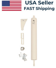 Larson 10203 Certified White Heavy-Duty Piston, Storm Door Closer