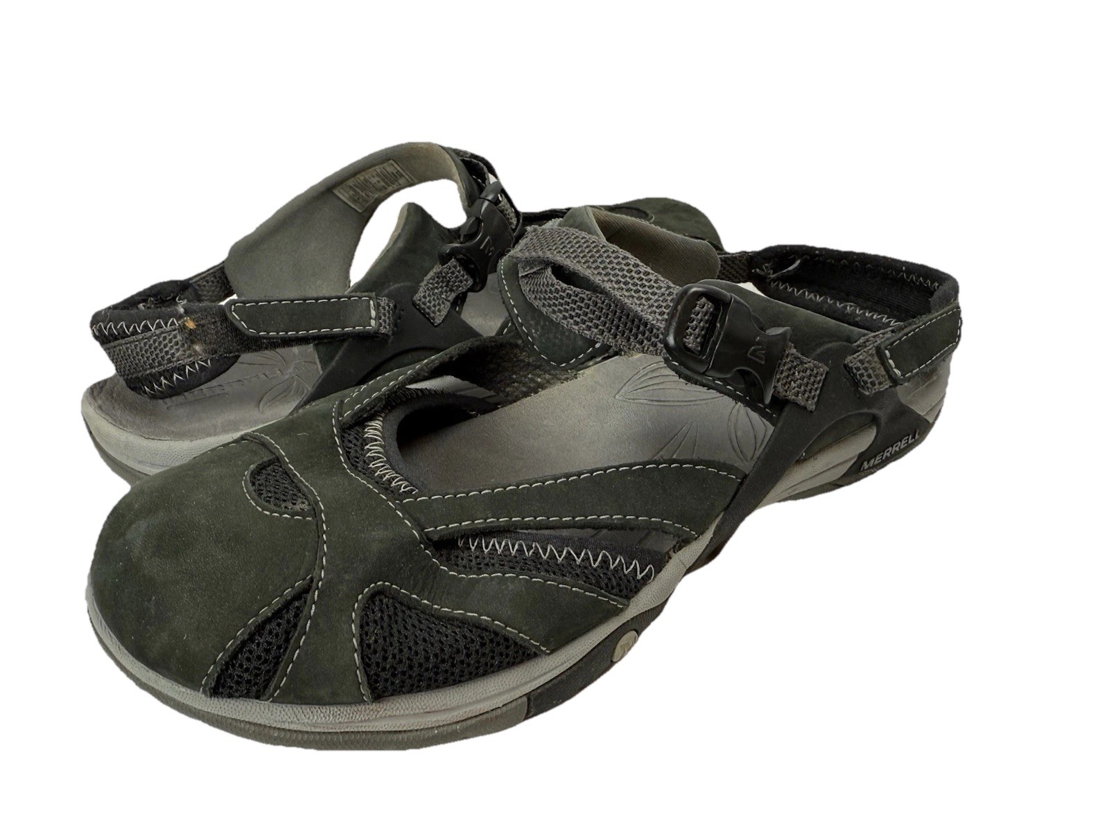 MERRELL Azura Wrap Otter Mary Jane sandali scarpe punta chiusa J24510 DONNA 11 42