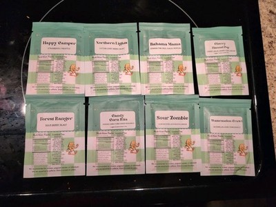 8 packets of ''Get Loaded Tea''-Variety of Flavors! Berry,Sour 200mg Caffeine 