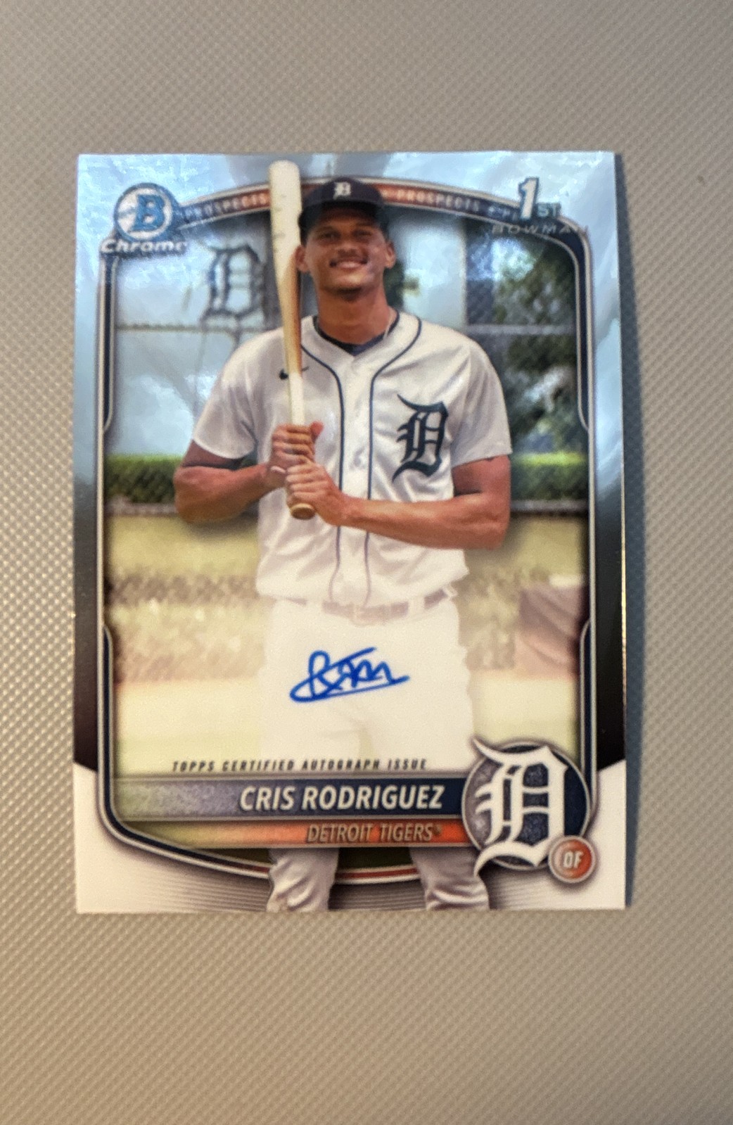 2025 Bowman Chrome - Prospect Autographs Cris Rodriguez #CPA-CR