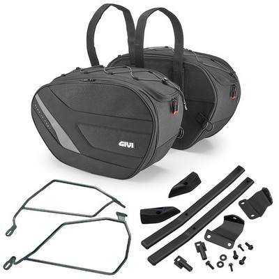 GIVI EASY11 25L Side Bags + T351 351KIT Frames For YAMAHA FZ6