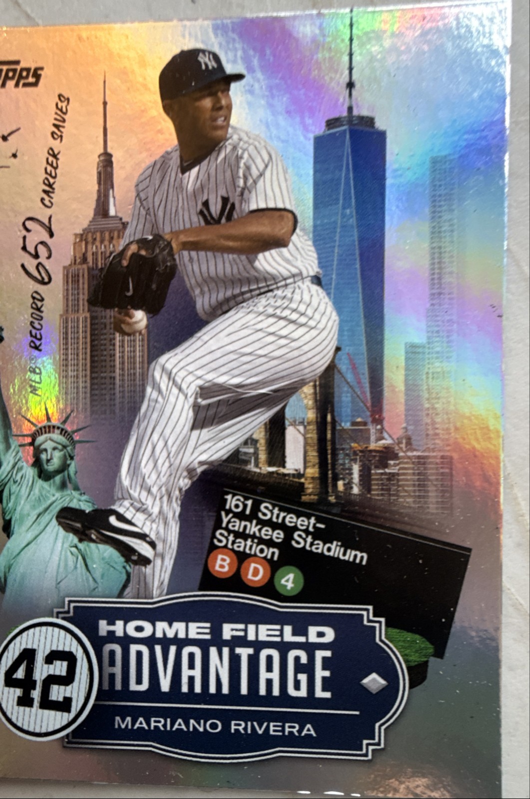 2023 Topps Series 1 - Legendary Home Field Advantage Mariano Rivera #LHA-3