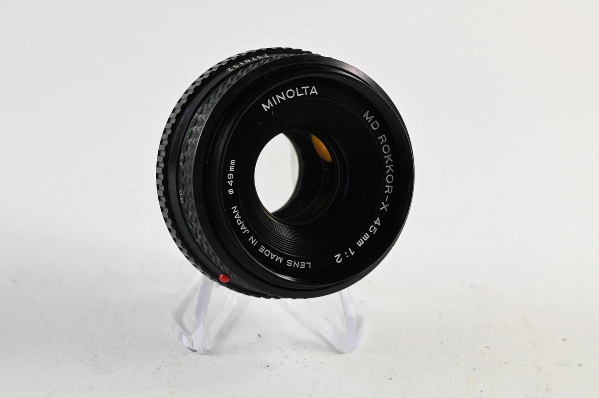 Minolta MD 45mm Focal Camera Lenses for sale | eBay