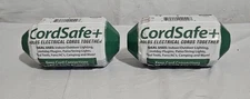 Lot of 2 CordSafe + Extension Cord Plug Protection Water-resistant