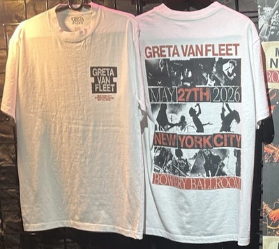 Greta Van Fleet Bowery Ballroom NYC May 27, 2026
