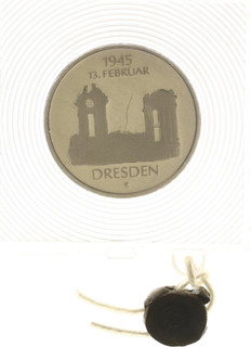 DDR 5 Mark 1985 Frauenkirche Dresden original verplombt PP