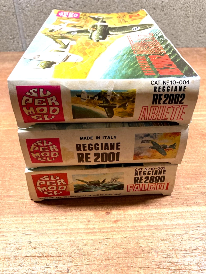 Lotto di tre kit Supermodel: Re 2000, Re2001, Re2002 in 1:72 scale - Immagine 2 di 4